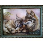 Пара волков