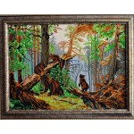 Утро в сосновом лесу