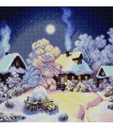 Зимняя деревушка